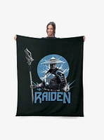 Mortal Kombat Raiden Silk Touch Throw Blanket