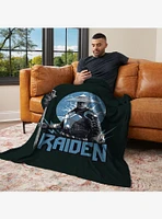 Mortal Kombat Raiden Silk Touch Throw Blanket