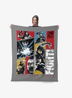 Mortal Kombat Test Your Might Silk Touch Throw Blanket