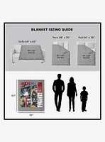 Mortal Kombat Test Your Might Silk Touch Throw Blanket