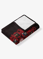 Mortal Kombat Choose Your Fighter Silk Touch Throw Blanket