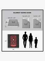 Mortal Kombat Choose Your Fighter Silk Touch Throw Blanket