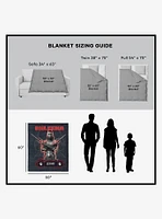 Mortal Kombat Mileena Let Us Dance Silk Touch Throw Blanket