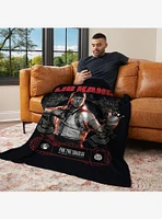 Mortal Kombat Liu Kang For the Shaolin Silk Touch Throw Blanket