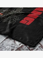 Mortal Kombat Liu Kang For the Shaolin Silk Touch Throw Blanket