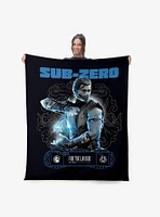 Mortal Kombat Subzero For the Lin Kuei Silk Touch Throw Blanket