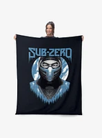 Mortal Kombat Subzero Silk Touch Throw Blanket