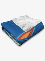 Paw Patrol Chase Mission Silk Touch Sherpa Throw Blanket