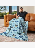 Paw Patrol Chase Rescue Pattern 50x60" Silk Touch Throw Blanket