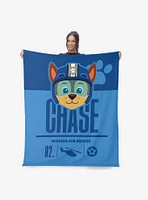 Paw Patrol Chase Mission 50x60" Silk Touch Throw Blanket