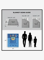 Paw Patrol Chase Mission 50x60" Silk Touch Throw Blanket