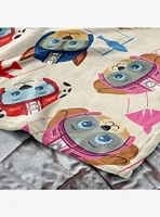 Paw Patrol Air Rescue Pattern 50x60" Silk Touch Throw Blanket