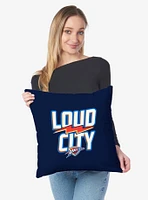 NBA Oklahoma City Thunder Buckets Throw Pillow