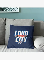 NBA Oklahoma City Thunder Buckets Throw Pillow