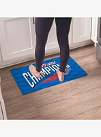 NBA Oklahoma City Thunder Worthy Washable Rug