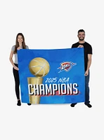 NBA Oklahoma City Thunder Banner Up Printed Wall Decor