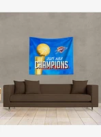 NBA Oklahoma City Thunder Banner Up Printed Wall Decor