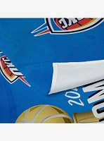 NBA Oklahoma City Thunder Banner Up Printed Wall Decor