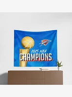 NBA Oklahoma City Thunder Banner Up Printed Wall Decor