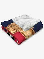 NHL Florida Panthers Portrait Silk Touch Sherpa Throw Blanket