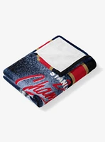 NHL Florida Panthers Multiply Silk Touch Throw Blanket