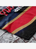 NHL Florida Panthers Multiply Silk Touch Throw Blanket