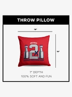 NHL Florida Panthers Stake Throw Pillow