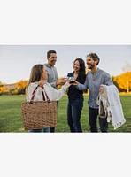 Terrabella Earth Friendly Handwoven Picnic Basket Set For 2