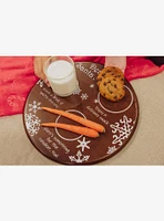 Dear Santa Milk & Cookies Serving Tray