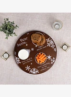 Dear Santa Milk & Cookies Serving Tray