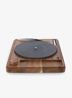 Turntable Acacia and Slate Cheese Board With Knife