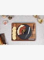 Turntable Acacia and Slate Cheese Board With Knife