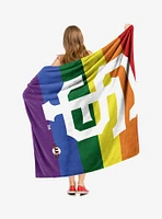 MLB San Francisco Giants Pride Series Silk Touch Throw Blanket