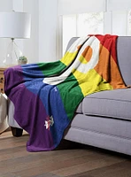MLB Philadelphia Phillies Pride Series Silk Touch Throw Blanket