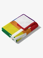 MLB Los Angeles Dodgers Pride Series Silk Touch Throw Blanket