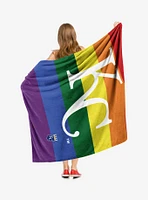 MLB Kansas City Royals Pride Series Silk Touch Throw Blanket