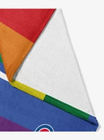 MLB Chicago Cubs Pride Series Silk Touch Throw Blanket