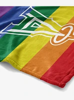 MLB Los Angeles Angels Pride Series Silk Touch Throw Blanket