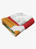 MLB San Francisco Giants Pride Series Silk Touch Sherpa Throw Blanket