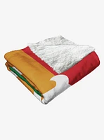 MLB New York Mets Pride Series Silk Touch Sherpa Throw Blanket