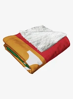 MLB Kansas City Royals Pride Series Silk Touch Sherpa Throw Blanket