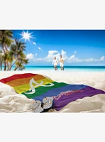 MLB Atlanta Braves Pride Series Beach Towel