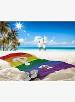 MLB Philadelphia Phillies Pride Series Beach Towel