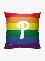 MLB Philadelphia Phillies Pride Series Throw Pillow