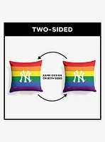 MLB New York Yankees Pride Series Throw Pillow