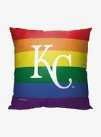 MLB Kansas City Royals Pride Series Throw Pillow