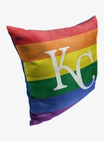 MLB Kansas City Royals Pride Series Throw Pillow