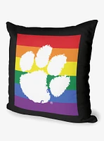 NCAA Clemson Pride Series Throw Pillow