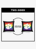 NCAA Clemson Pride Series Throw Pillow