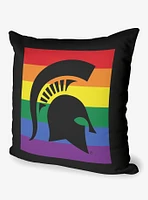 NCAA Michigan State Pride Series Throw Pillow